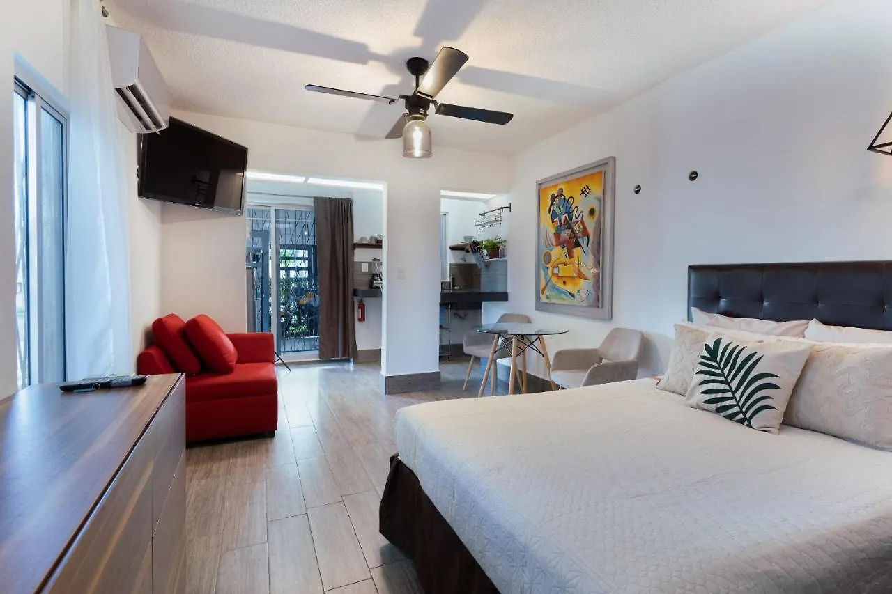 Apartamento Cozy Tohoku Studios By Simply Comfort 10 Min To The Beach Playa del Carmen México
